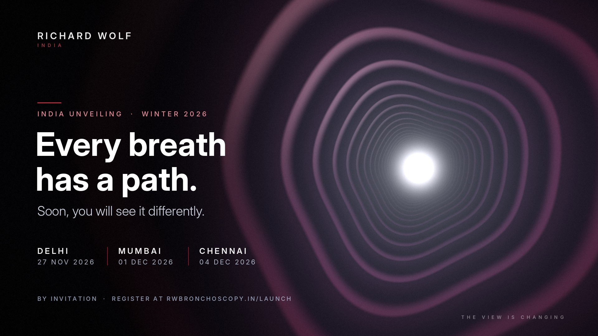 Every breath has a path — Richard Wolf India unveiling teaser